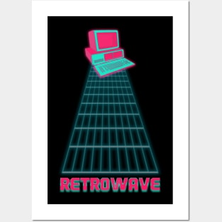 80S RETROWAVE Posters and Art